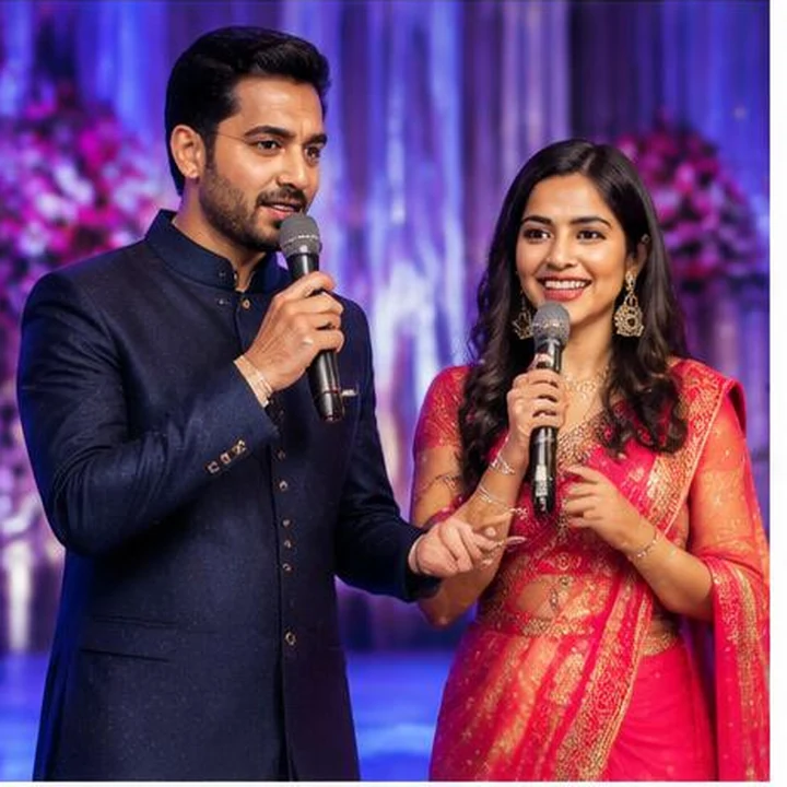 Makeup Artists at an Indian celebration